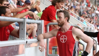 Hendrik Gruber bei der DM in Erfurt 2017.