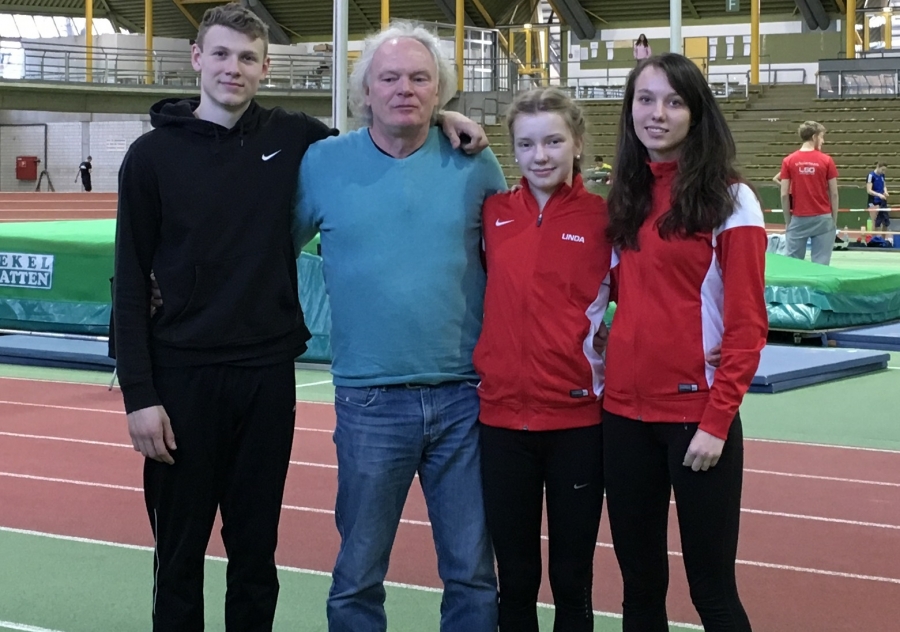 Linda Grabenmeier und Brian James mit pers&ouml;nlicher Besth&ouml;he