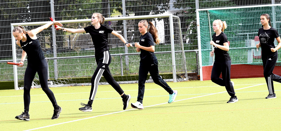 Das LAZ Soest bei der U16-DM.  Das LAZ Soest bei der U16-DM.
