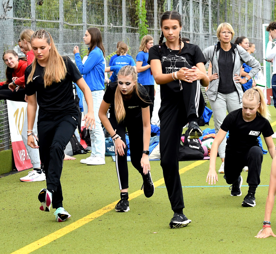 Das LAZ Soest bei der U16-DM. 