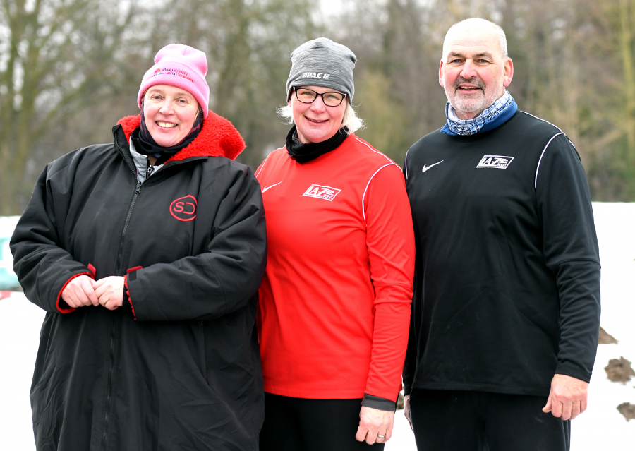 Sandra Straub (links), Margareta Böttiger und Jürgen Hach. Foto: Bottin