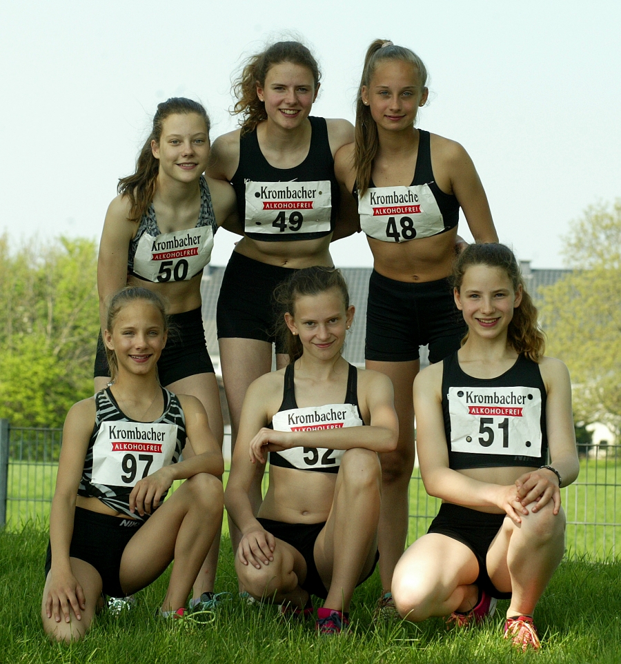 Die LAZ-Sch&uuml;lerinnen warfen in Geseke neue Bestleistungen.
