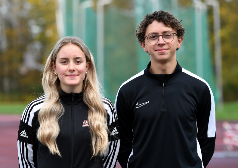 Maya und Levi Klute ergänzen das Trainerteam des LAZ Soest. Foto: Bottin|||