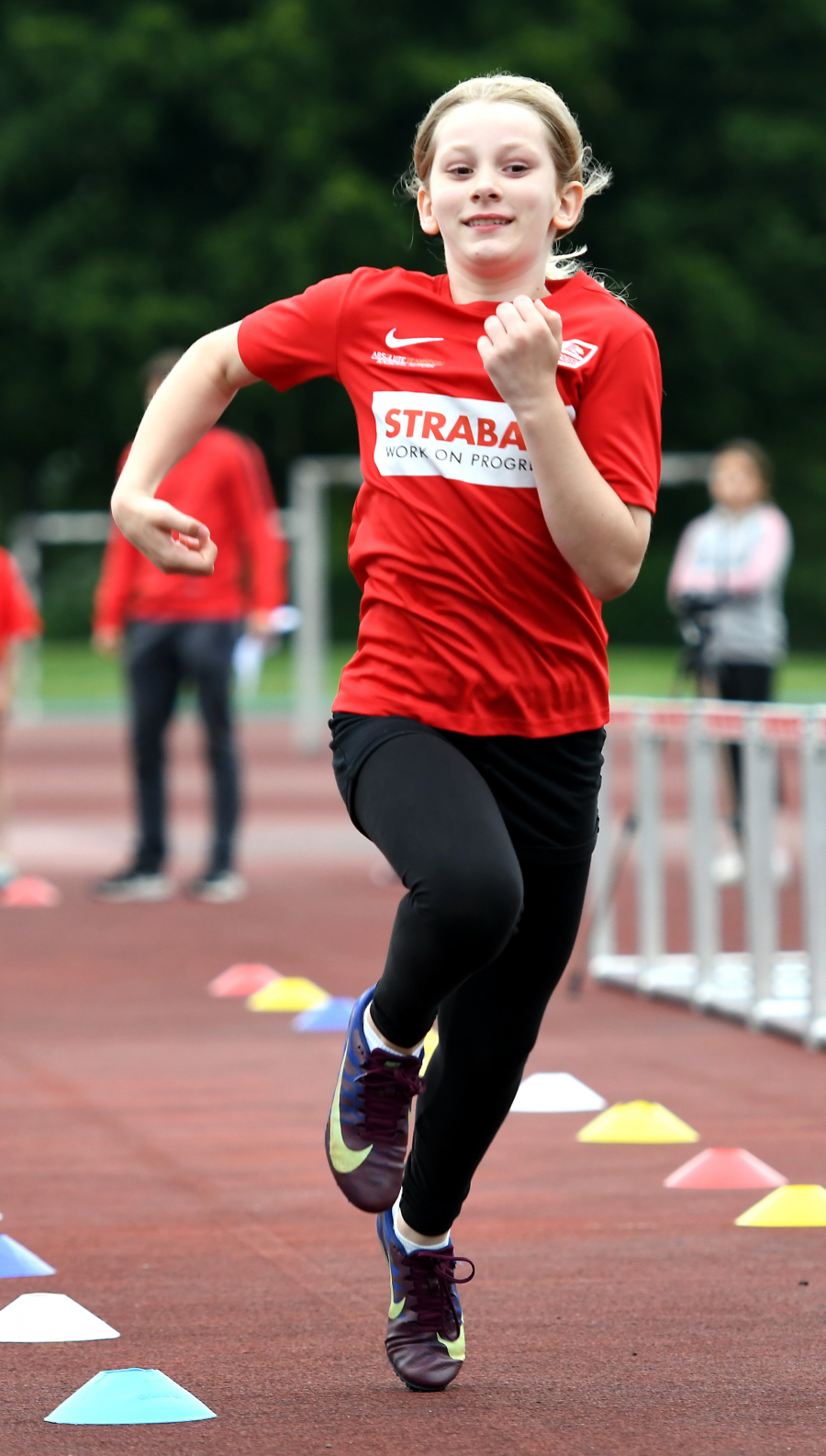 Anni Köhne (Patrokli-GS) kratzte bei ihrem Sieg im Jahrgang 2014 in 3,01 Sekunden an der Drei-Sekunden-Marke. Foto: Bottin